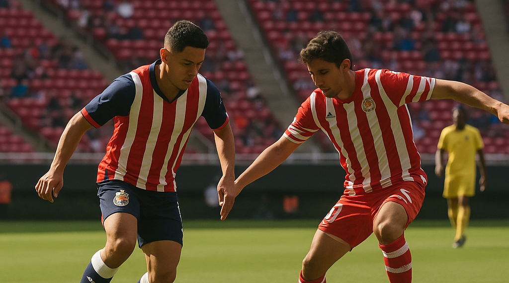 Chivas liquida al San Luis con goleada y se coloca a dos puntos del América