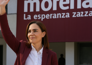 Clara Luz Flores es elegida coordinadora de Morena en Nuevo León, rumbo a 2027