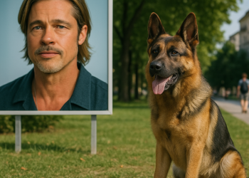 Meet the German Shepherd That Got Top Billing Over Brad Pitt