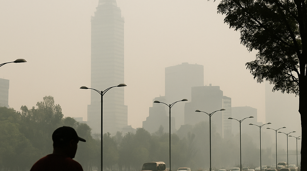 Se mantiene la Contingencia Ambiental por ozono en la CDMX y el Valle de México