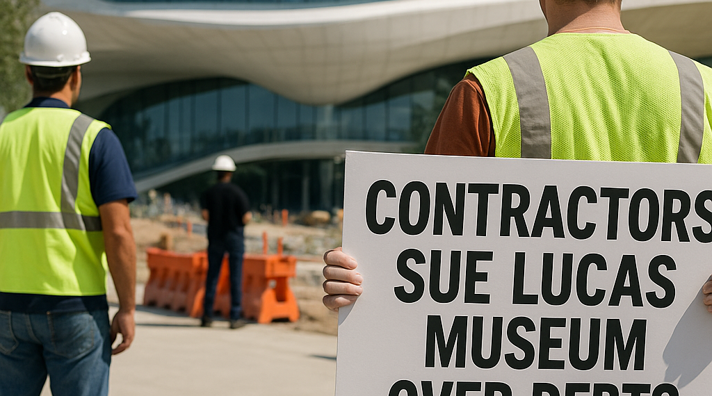 Contractors Sue $1B Lucas Museum Over Unpaid Bills