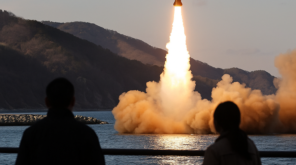 El régimen de Corea del Norte lanzó un proyectil “no identificado” hacia el mar de Japón