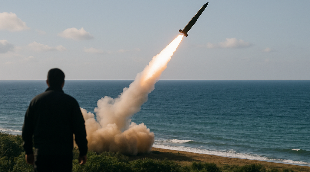 Corea del Norte lanza un misil hacia el mar del Japón