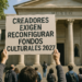 Artistas piden redistribuir el presupuesto cultural de 2027