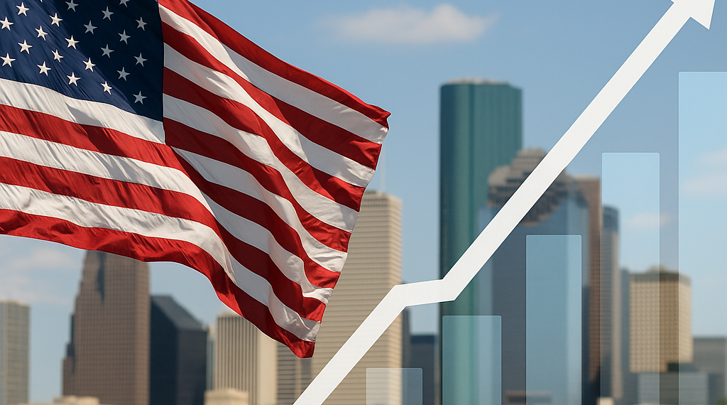 PIB de Estados Unidos creció 2.2% anualizado en II Trim.