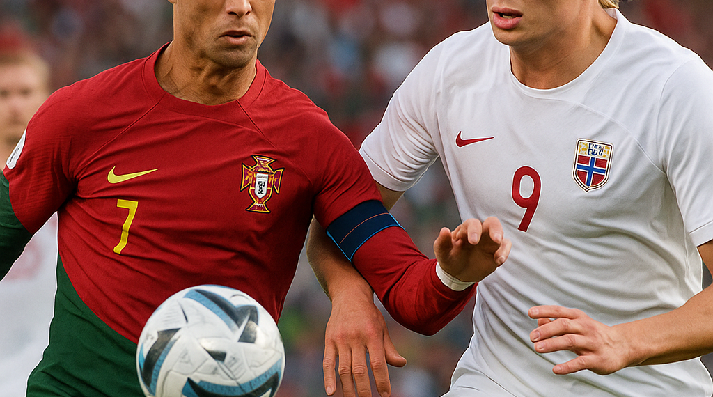 Cristiano se queda sin duelo con Haaland en la victoria de Portugal