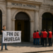 Acuerdan, tras un año, levantar huelga en Monte de Piedad