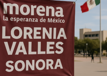 Perfila Morena a Lorenia Valles en Sonora