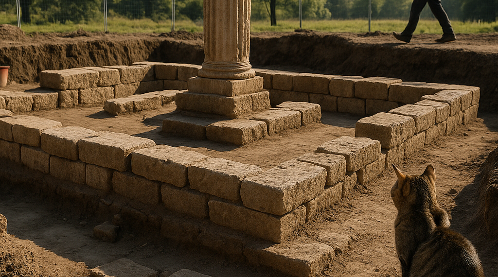 Previously Unknown Roman Temple Discovered in Germany’s Taunus Forest