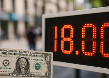 Supera dólar los $18.00 por primera vez desde marzo