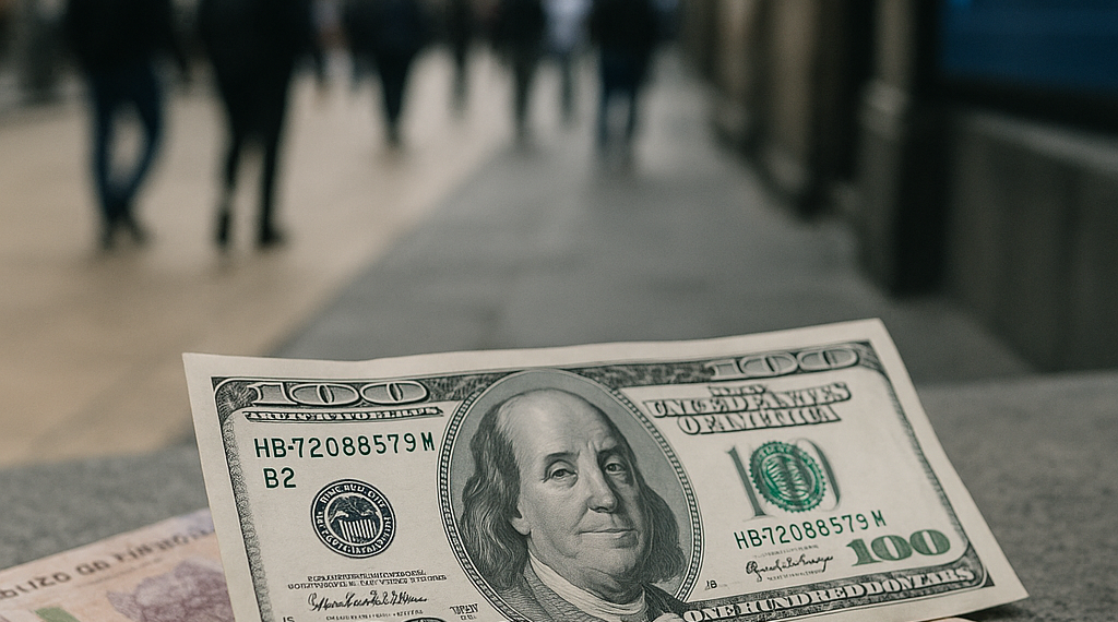 Dólar se fortalece y golpea al peso