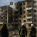 Un ataque con drones rusos contra la Academia de Ciencias de Kiev deja al menos una mujer muerta y varios heridos
