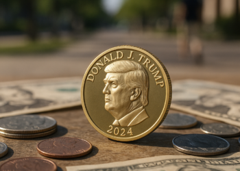 EE. UU. pone a la venta monedas con la cara de Trump