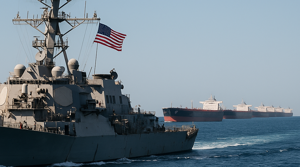 EEUU impide el paso de 100 barcos comerciales tras dos meses del nuevo bloqueo a Irán
