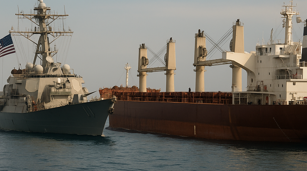 EEUU impide el paso de 100 barcos comerciales tras dos meses del nuevo bloqueo a Irán