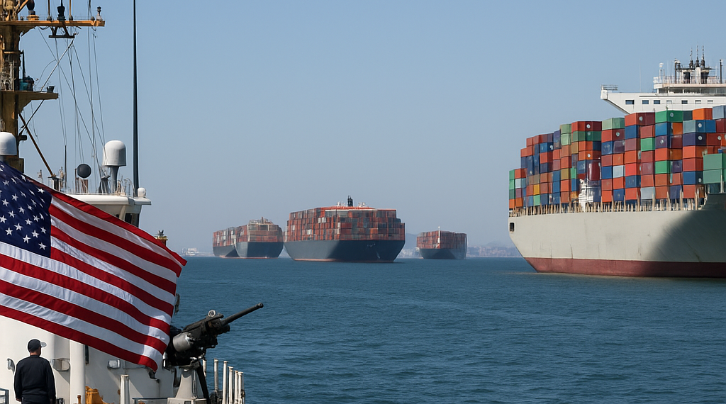 EEUU impide el paso de 100 barcos comerciales tras dos meses del nuevo bloqueo a Irán