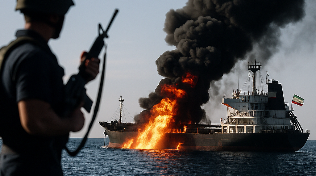 EEUU ataca petroleros iraníes ante la ofensiva de Irán contra buques de la Armada