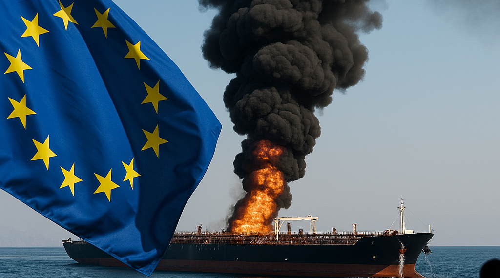 Ataca EU petroleros iraníes cerca del estrecho de Ormuz
