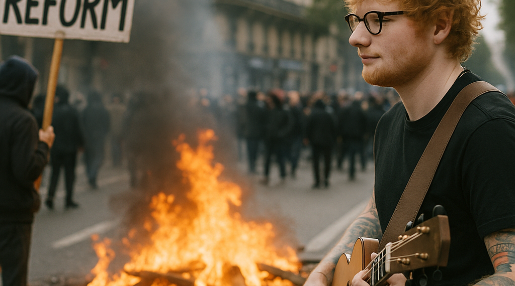 Ed Sheeran regresa a los escenarios entre protestas propalestinas y llamados al boicot