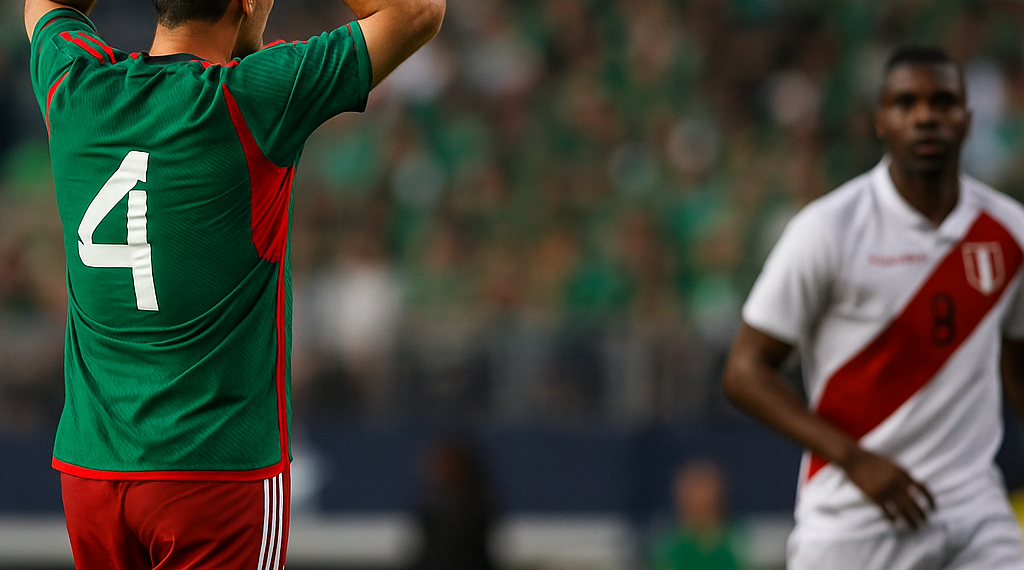 El Tri de Rafa Márquez tampoco puede ante Perú