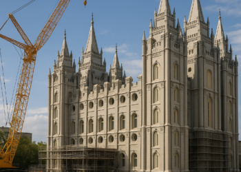 Salt Lake City’s signature LDS temple is undergoing a historic transformation. Here’s a peek inside