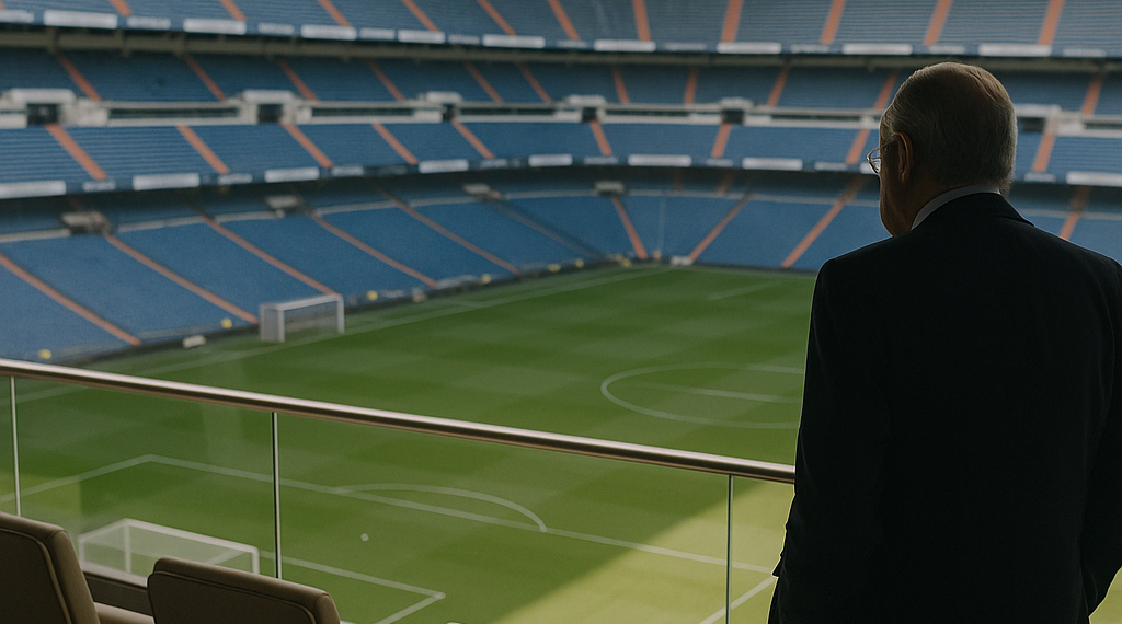 El "lío en el palco" del Metropolitano de Florentino Pérez: "Monta en cólera y dice que se va"