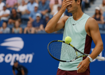 El divertido desliz de Alcaraz en el US Open: "Yo pensaba que jugaba con Medvedev o Tiafoe"