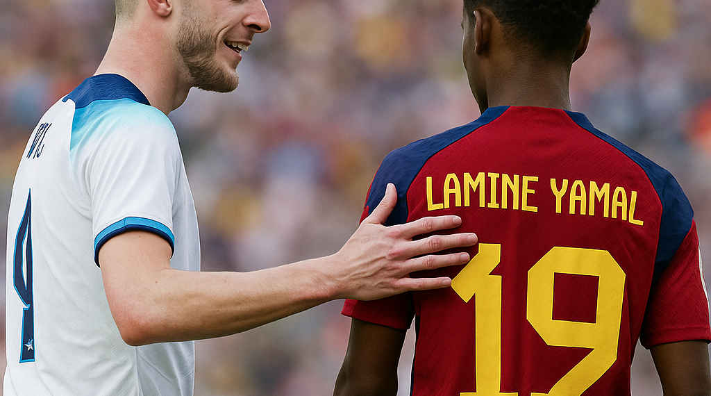 El mensaje de Rice a Lamine Yamal: "You're the best"