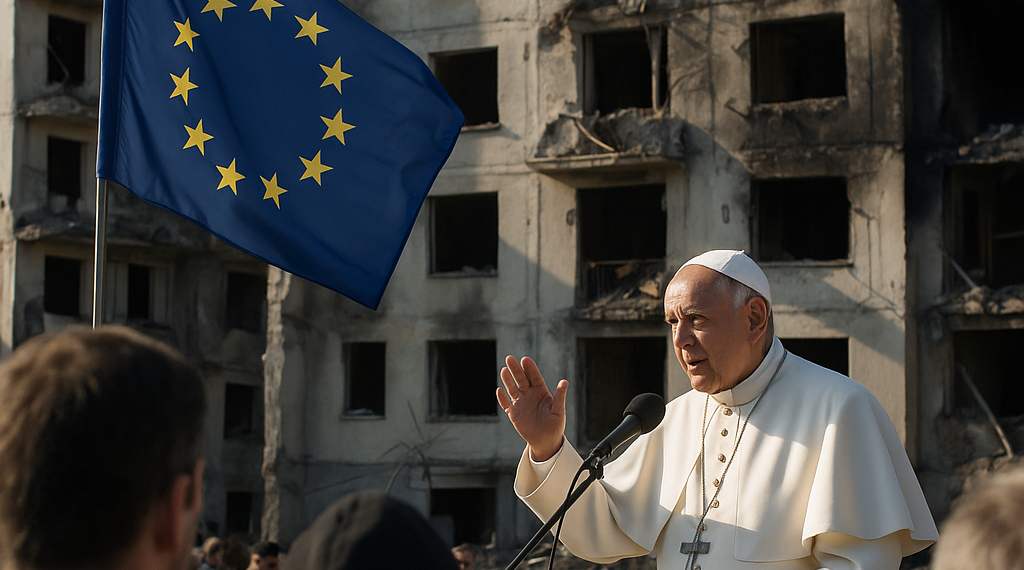El papa León XIV cierra su gira por Francia con un discurso sobre Europa y su integración en una ciudad marcada por las guerras