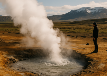 El valle de Islandia donde el agua hierve, el vapor emerge del suelo y casi nada puede sobrevivir