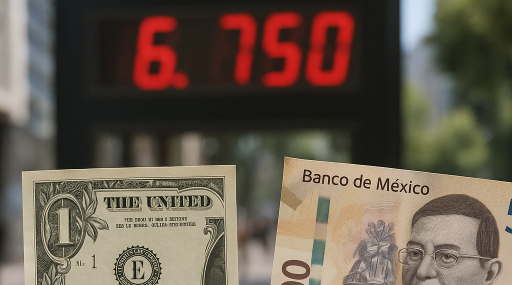 Peso mexicano retrocede levemente frente al dólar en una jornada de menor actividad