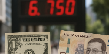 Peso mexicano retrocede levemente frente al dólar en una jornada de menor actividad