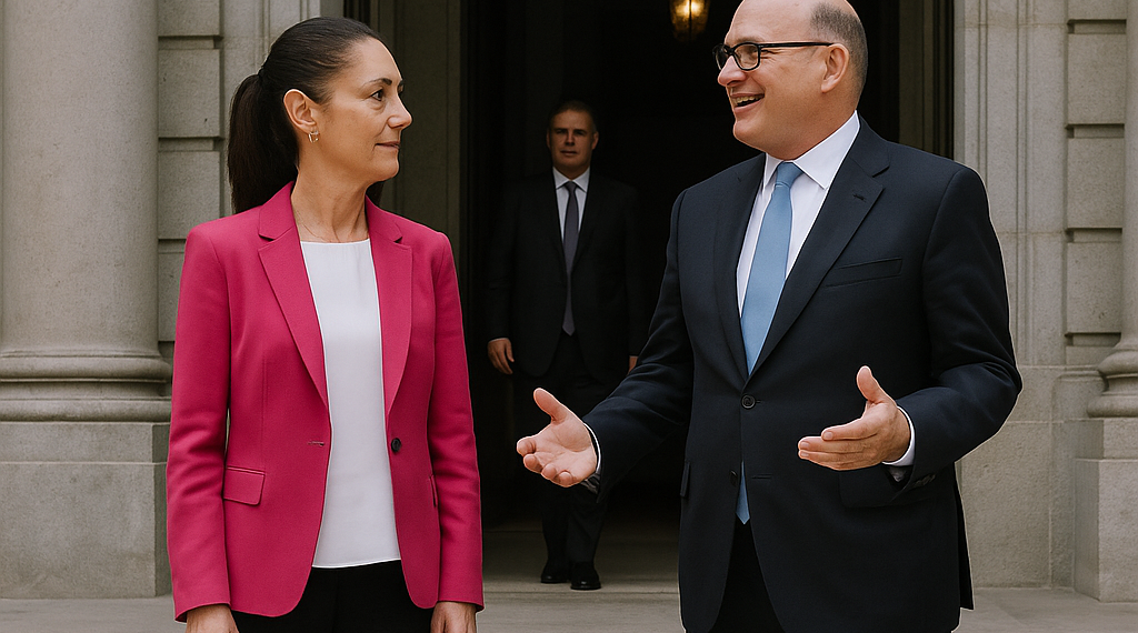Reunión de Sheinbaum y Lutnick fue 'cordial y útil para negociaciones comerciales': Ebrard