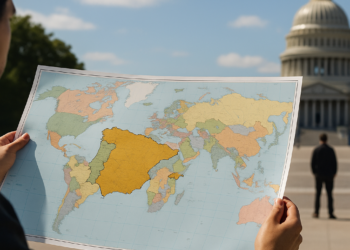 España se agranda en el nuevo mapa de la ONU frente al rechazo solitario de Trump por el encogimiento de EEUU