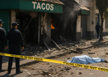 Deja un muerto explosión en taquería de ÁO