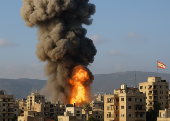 Fuertes explosiones en Líbano después de que Israel anunciara ataque contra túneles de Hezbolá