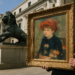 Pierre-Auguste Renoir's Jeune femme au puits, 1886.