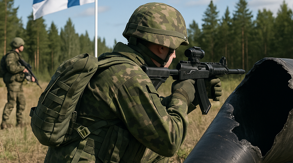 Finlandia realizó un ejercicio militar de seguridad tras el sabotaje de cables en el mar Báltico