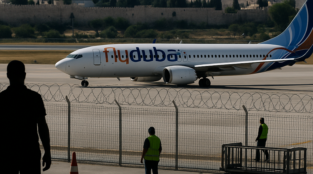 Flydubai suspendió todos sus vuelos desde y hacia Israel