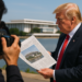 Photogs Get Picture Of Trump Studying Headlines About Demolishing Kenned Center