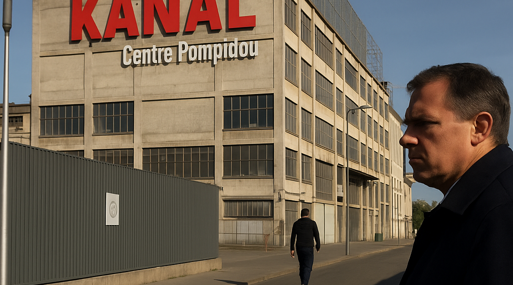 Head of Brussels Government Seeks to Oust Kanal-Centre Pompidou Director