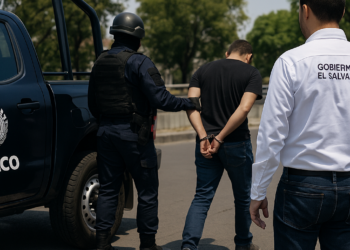 Gobierno de El Salvador informó que uno de sus delincuentes más buscados fue detenido en México