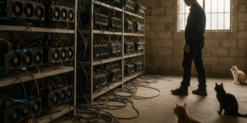 Granja clandestina de criptomonedas en Puebla revela nueva frontera financiera del crimen organizado