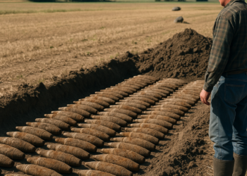 Un granjero encontró 710 restos explosivos de la Segunda Guerra Mundial en un campo de Płońsk, en Polonia
