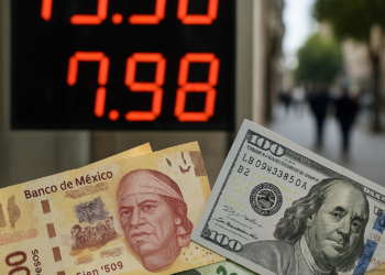 Peor caída del peso mexicano frente al dólar