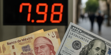 Peor caída del peso mexicano frente al dólar