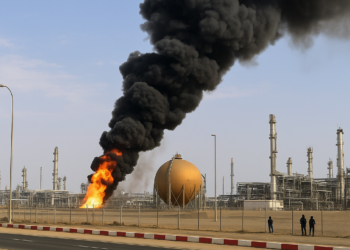Los rebeldes hutíes atacaron instalaciones petroleras de Saudi Aramco en Jizan, cerca de la frontera con Yemen