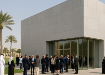 Gerhard Richter Pavilion Opening in Doha, Qatar, in November