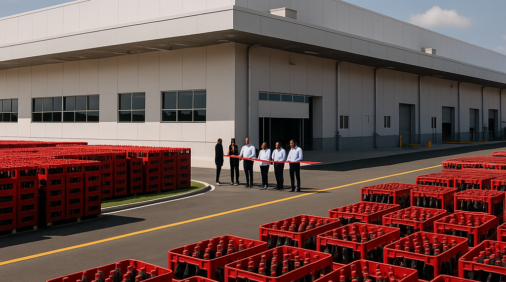 Con inversión de 1,200 millones de pesos, inauguran planta de Coca-Cola en Yucatán