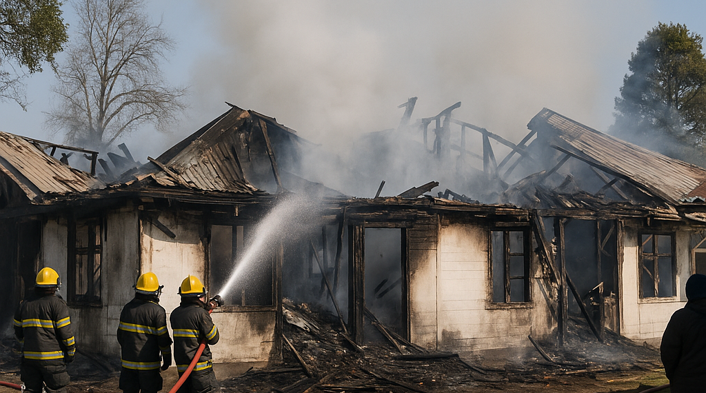Incendio en geriátrico de Chile deja 16 muertos; operaba con irregularidades desde 2019